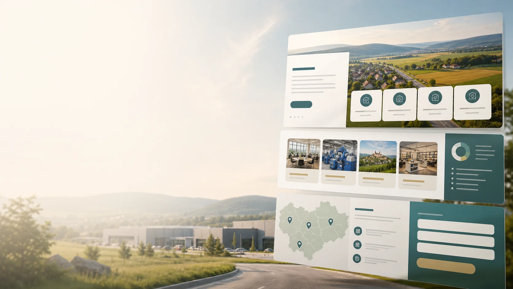 Prikaz web dizajna za posao u Varaždinskoj županiji